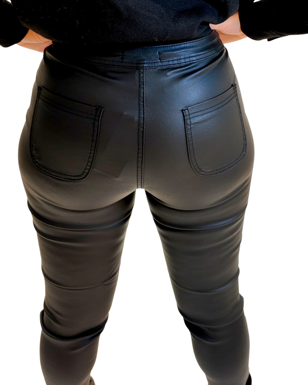 Black Leather Pants