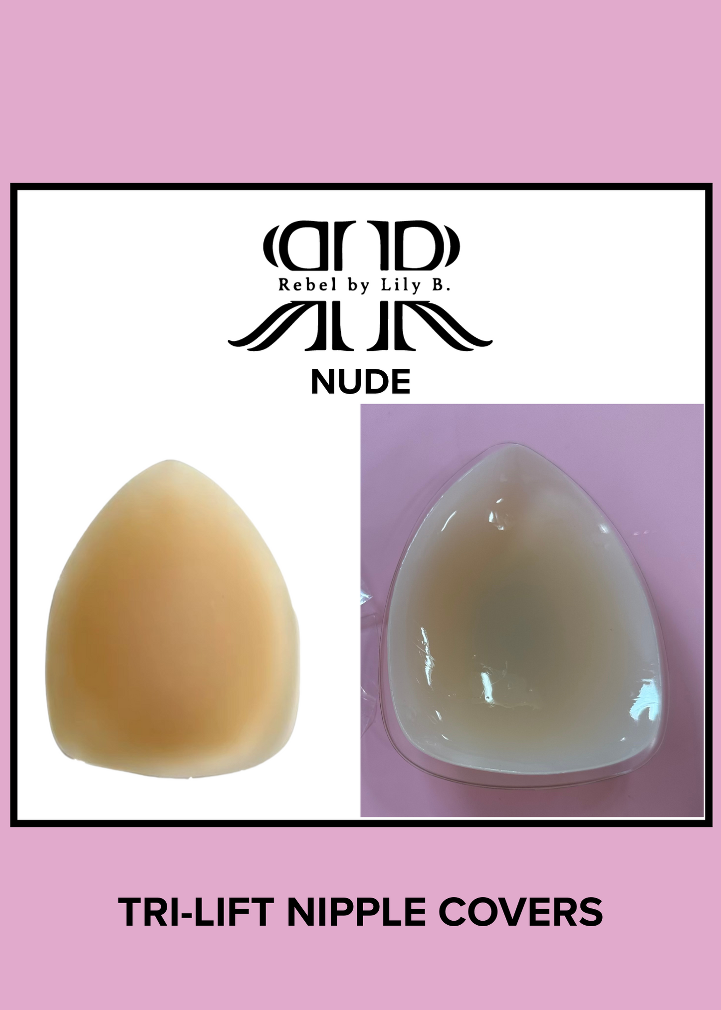 Tri-Lift Nipple Covers - Nude