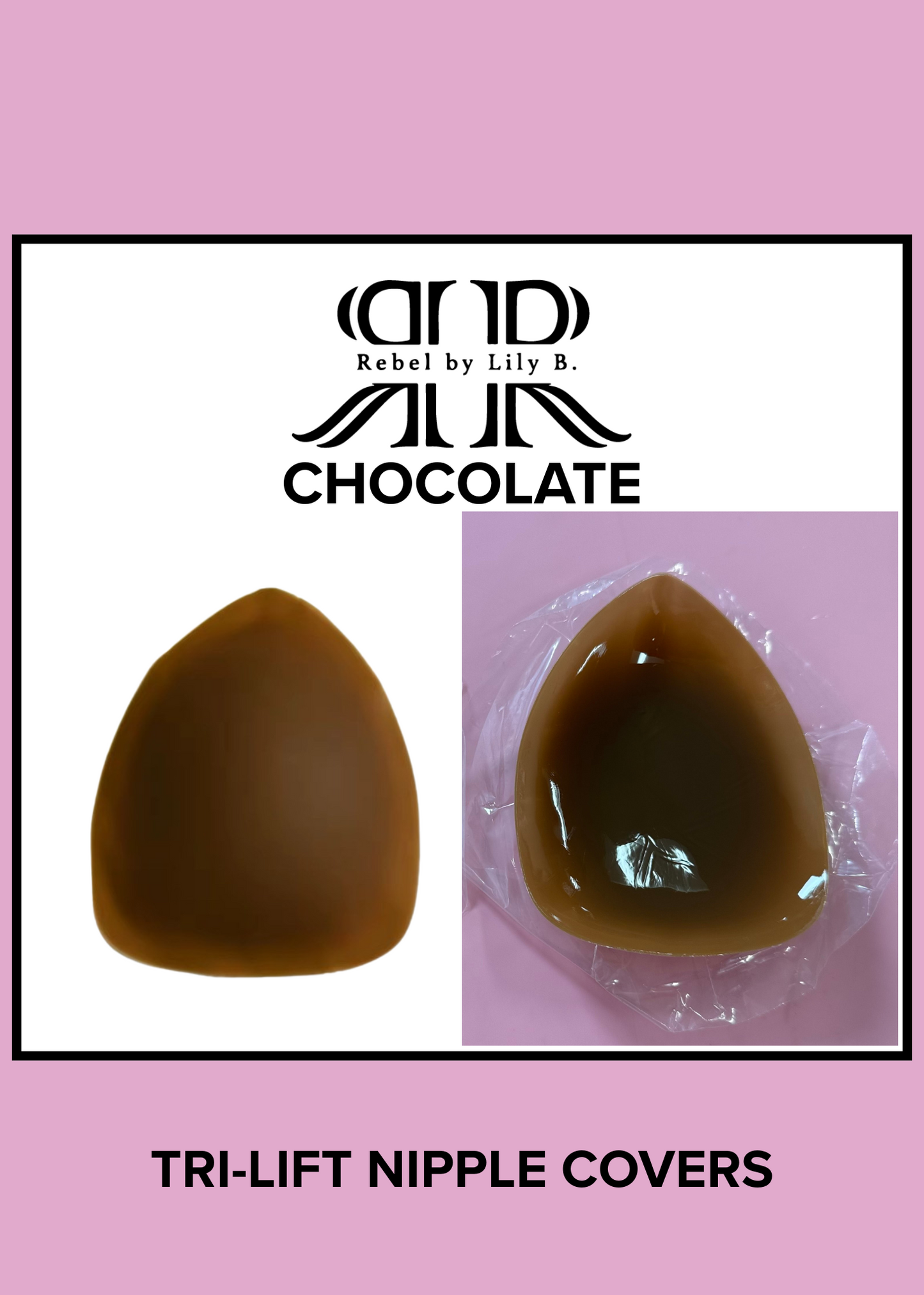 Tri-Lift Nipple Covers - Chocolate