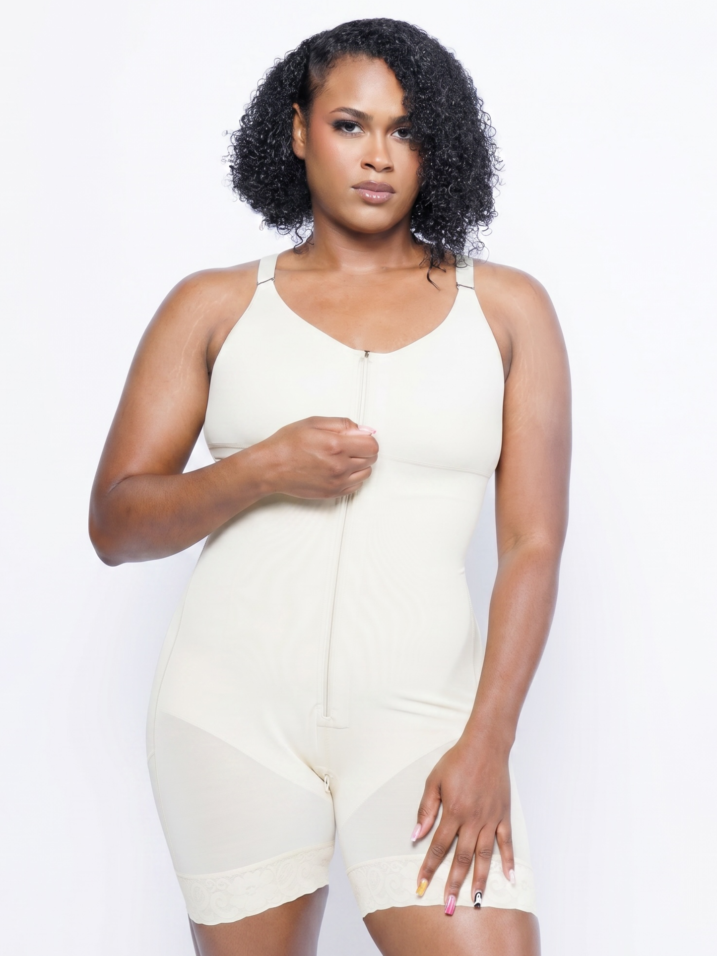 Rebel Curve™ Power Sculpt Bodysuit - Nude