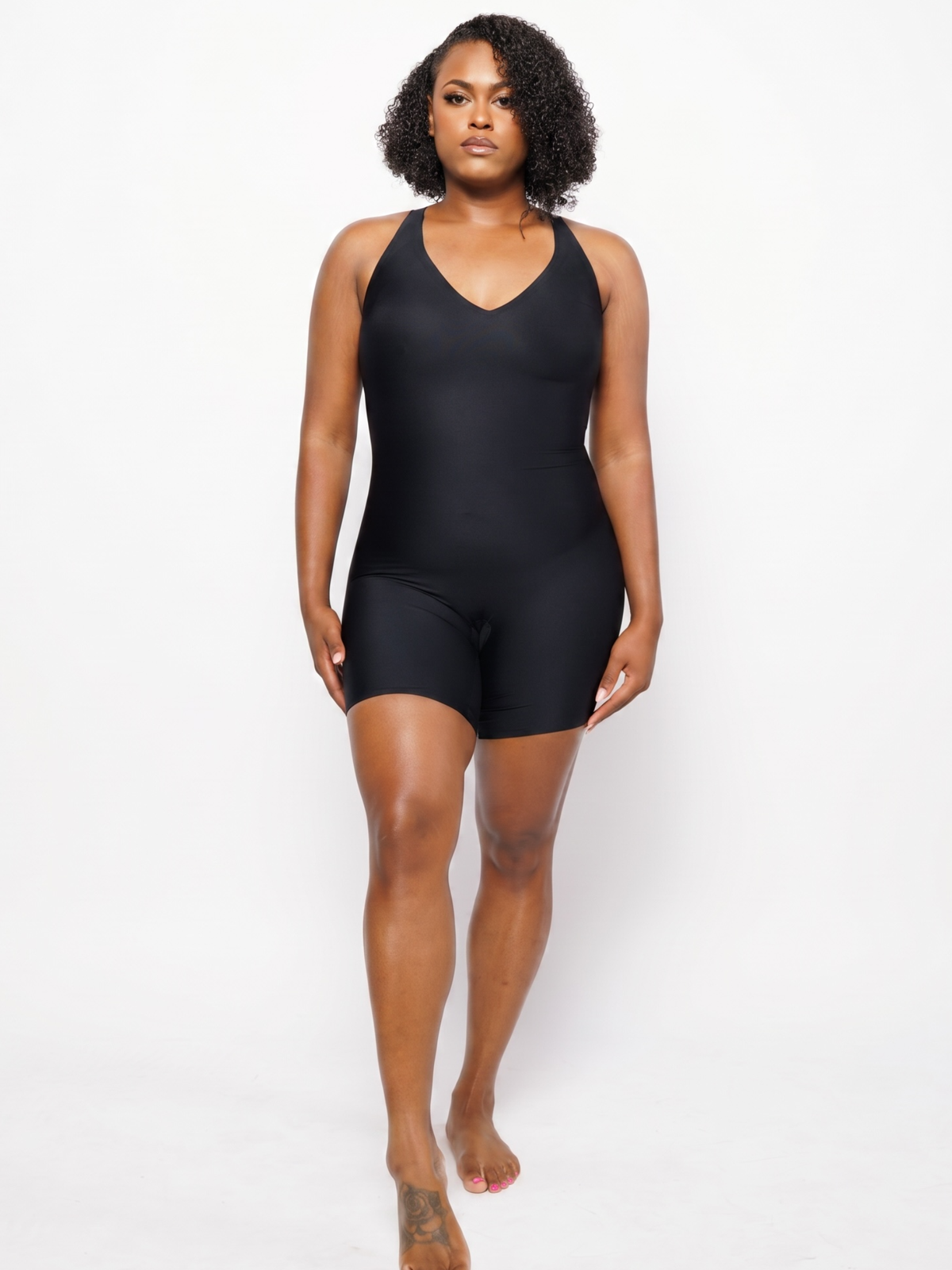 Black Rebel Curve™ Sculpting Bodysuit Short