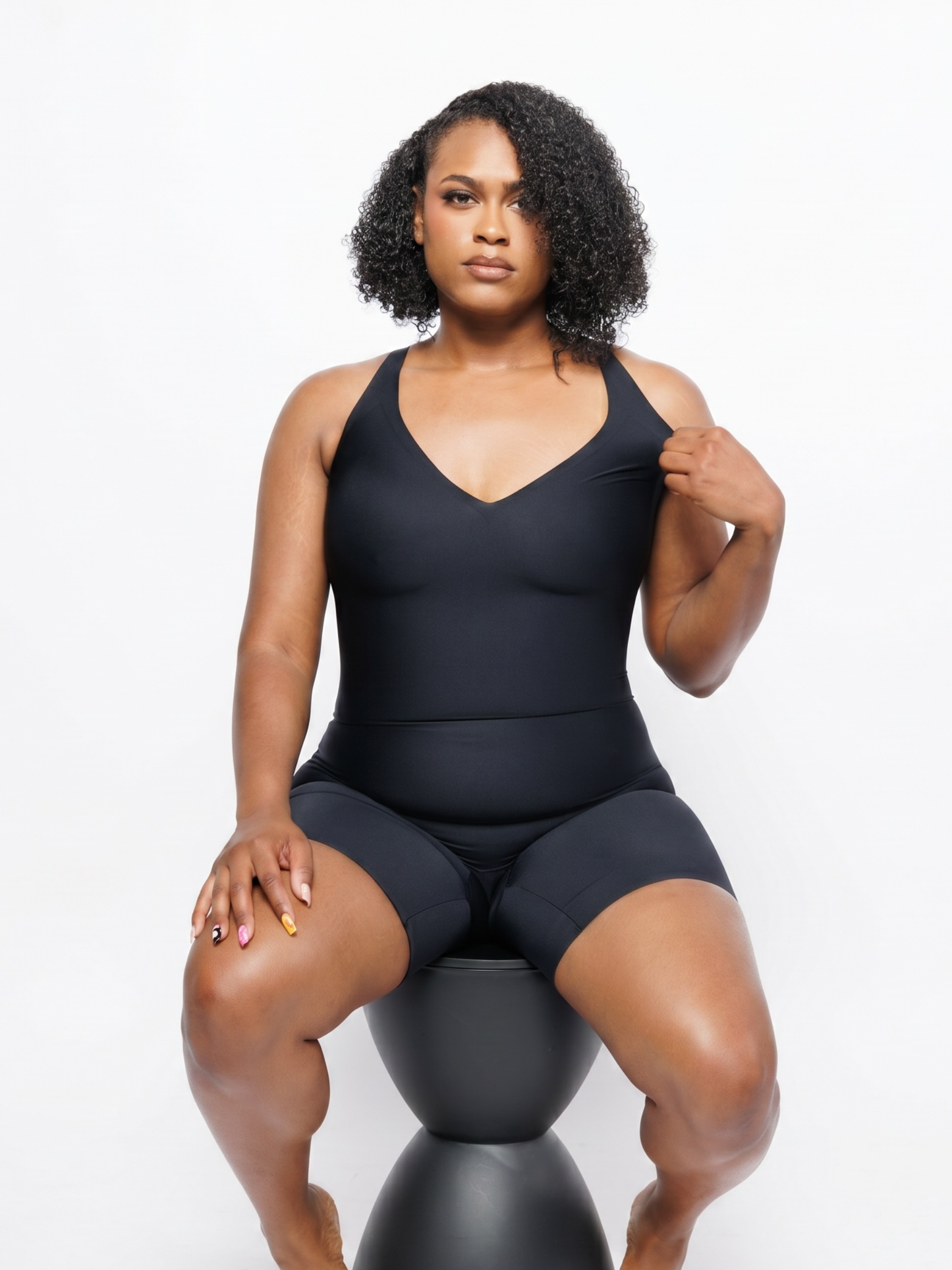Black Rebel Curve™ Sculpting Bodysuit Short