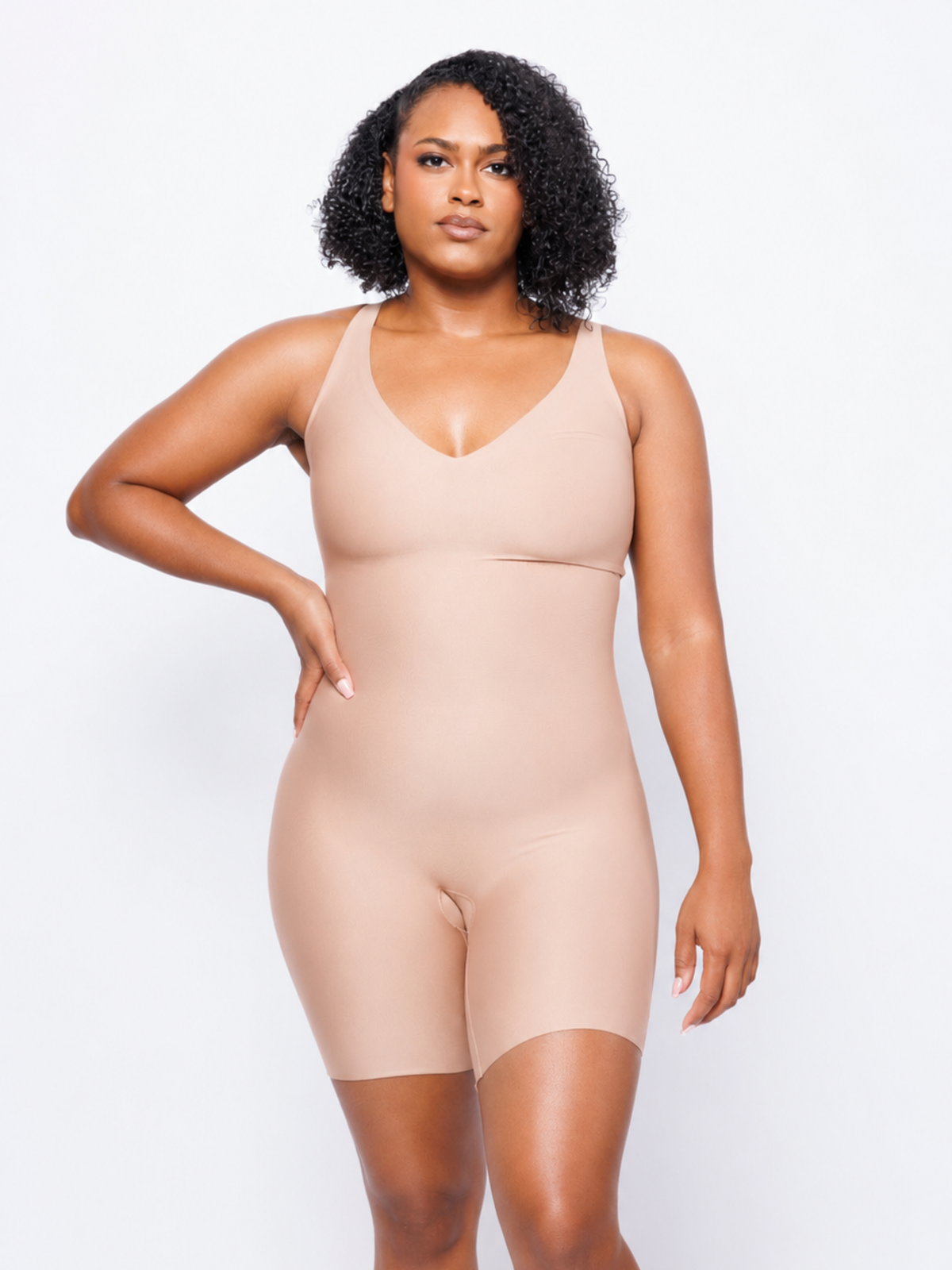 Nude Rebel Curve™ Sculpting Bodysuit Short