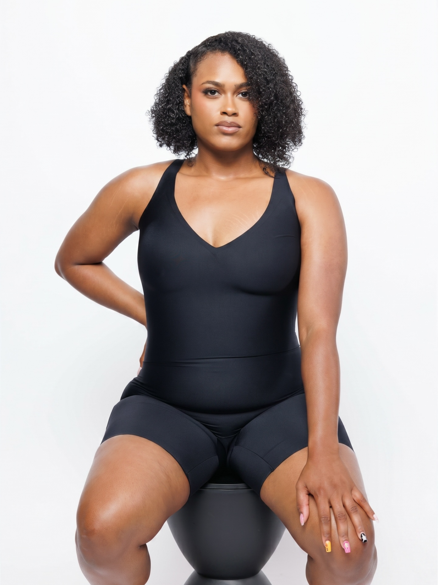 Black Rebel Curve™ Sculpting Bodysuit Short