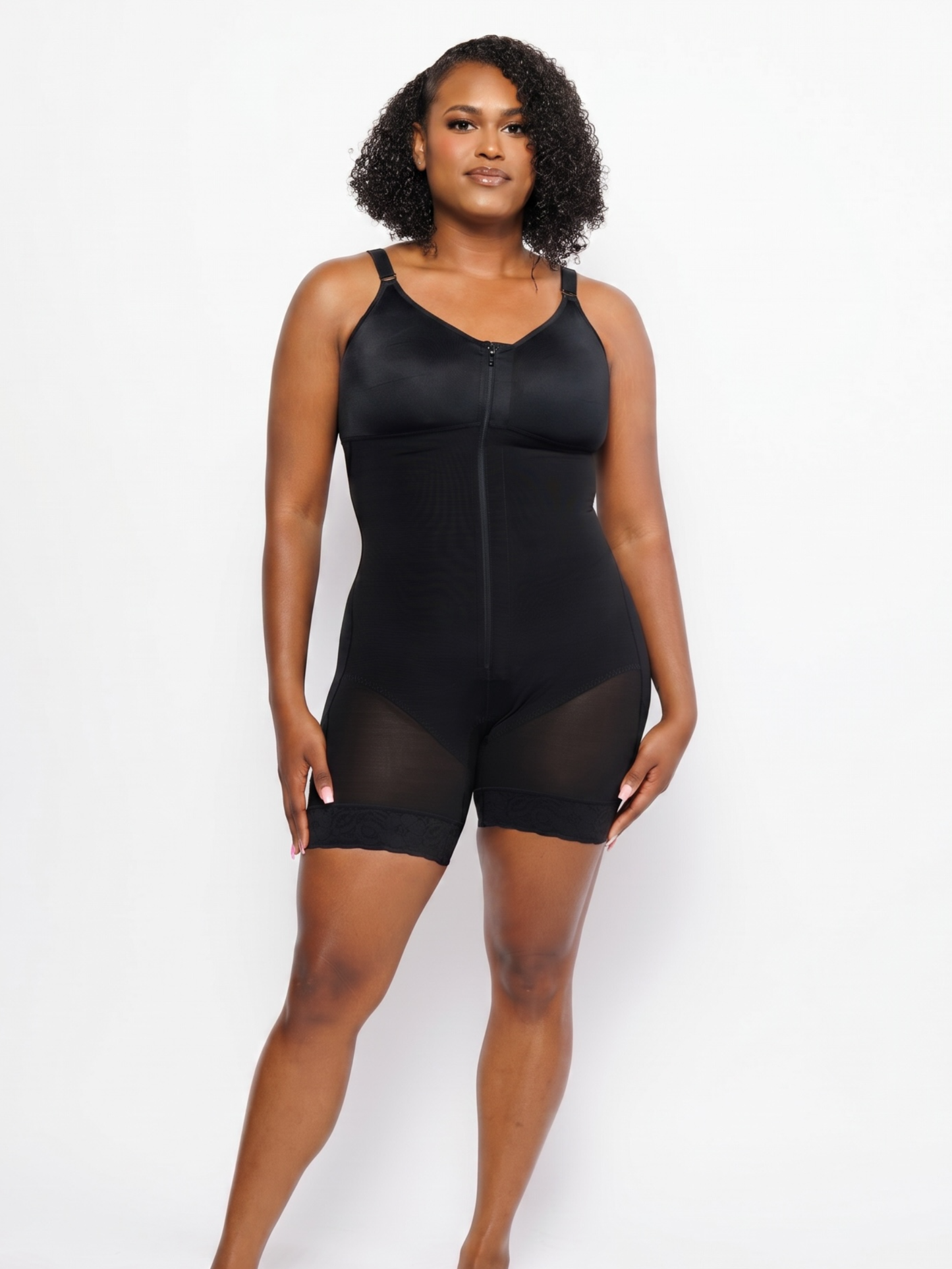 Rebel Curve™ Power Sculpt Bodysuit - Black