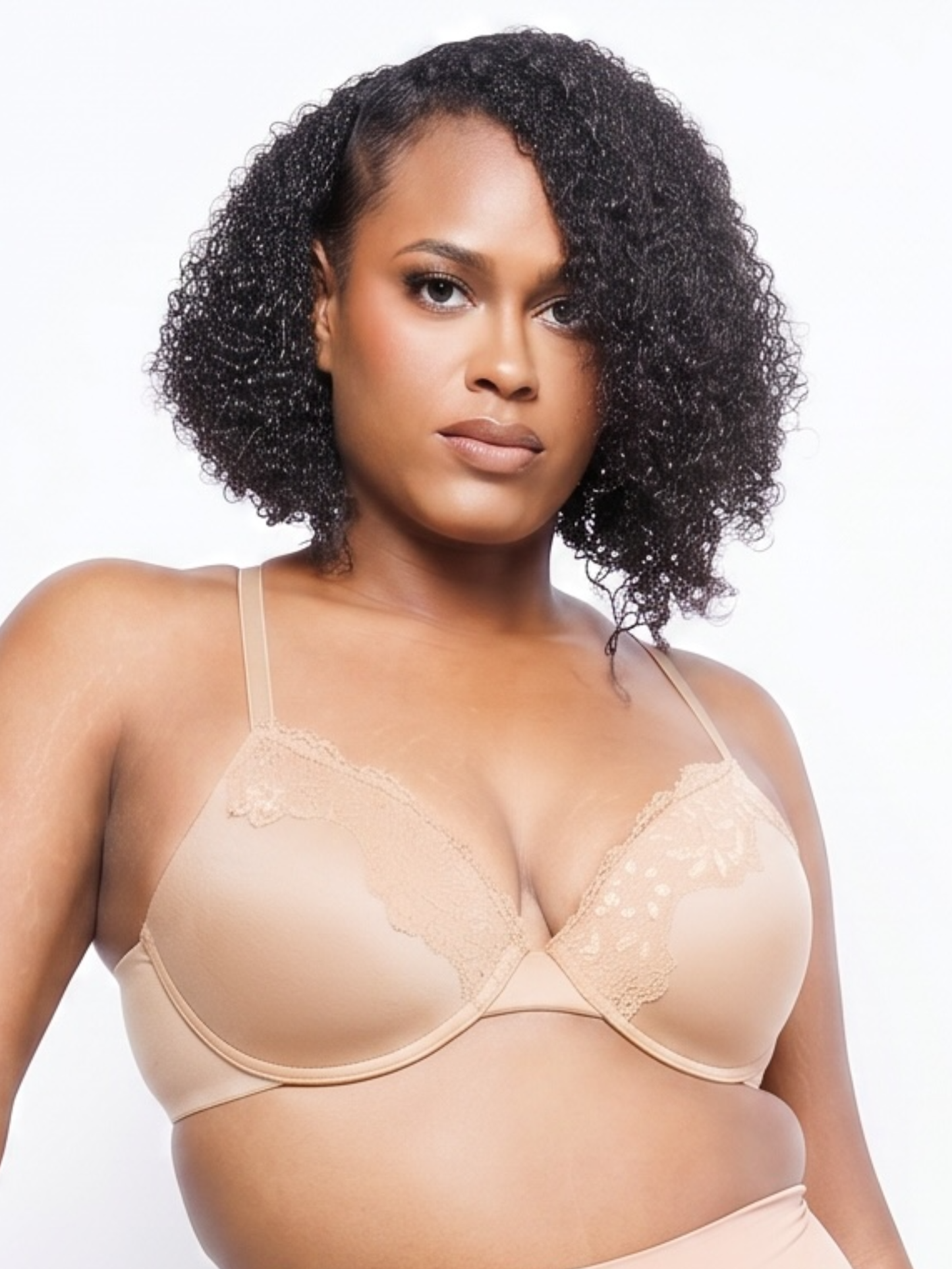 The Rebellious Bra - Melanin Me with Lace
