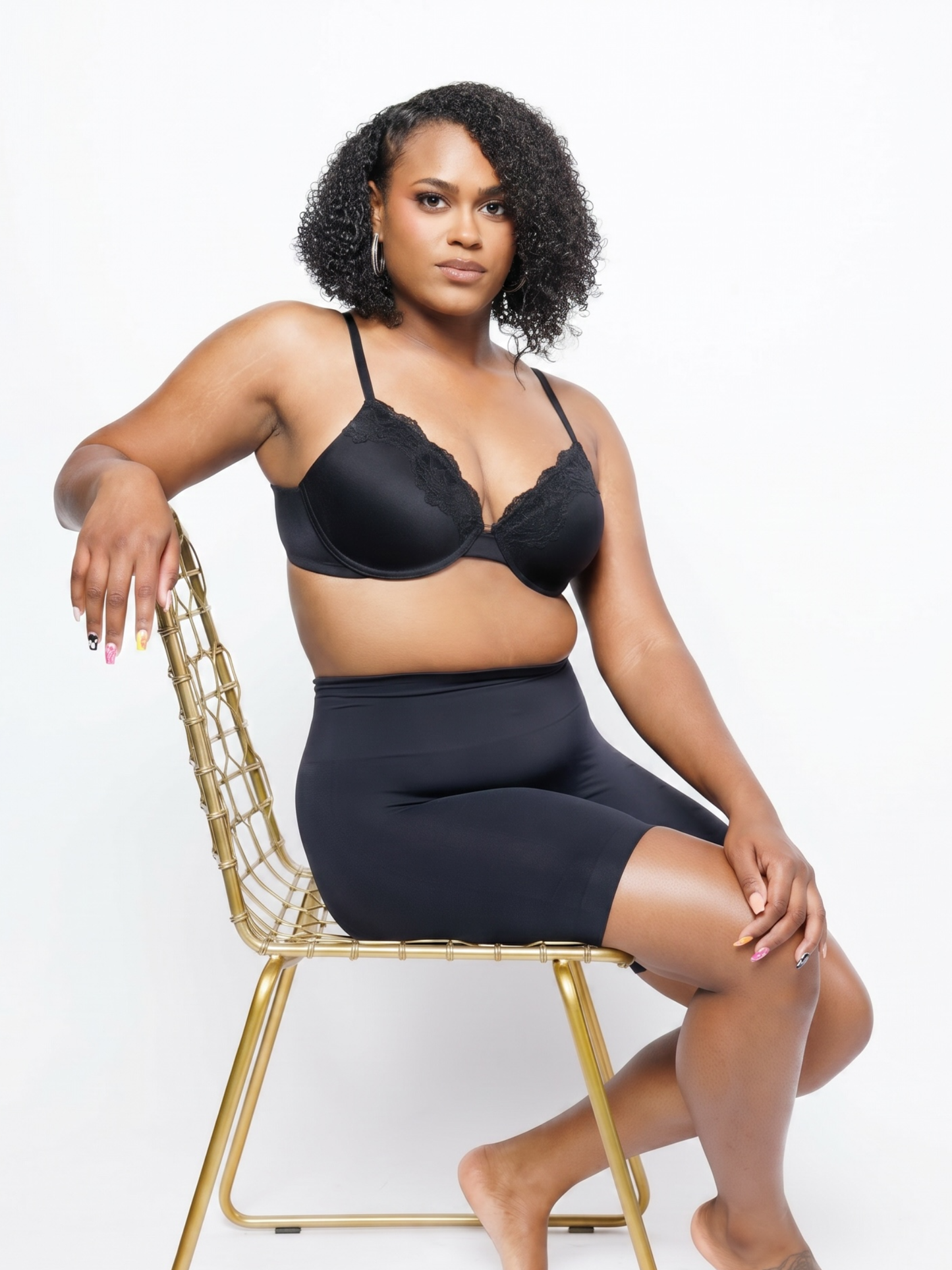 The Rebellious Bra - Black Beauty with Lace