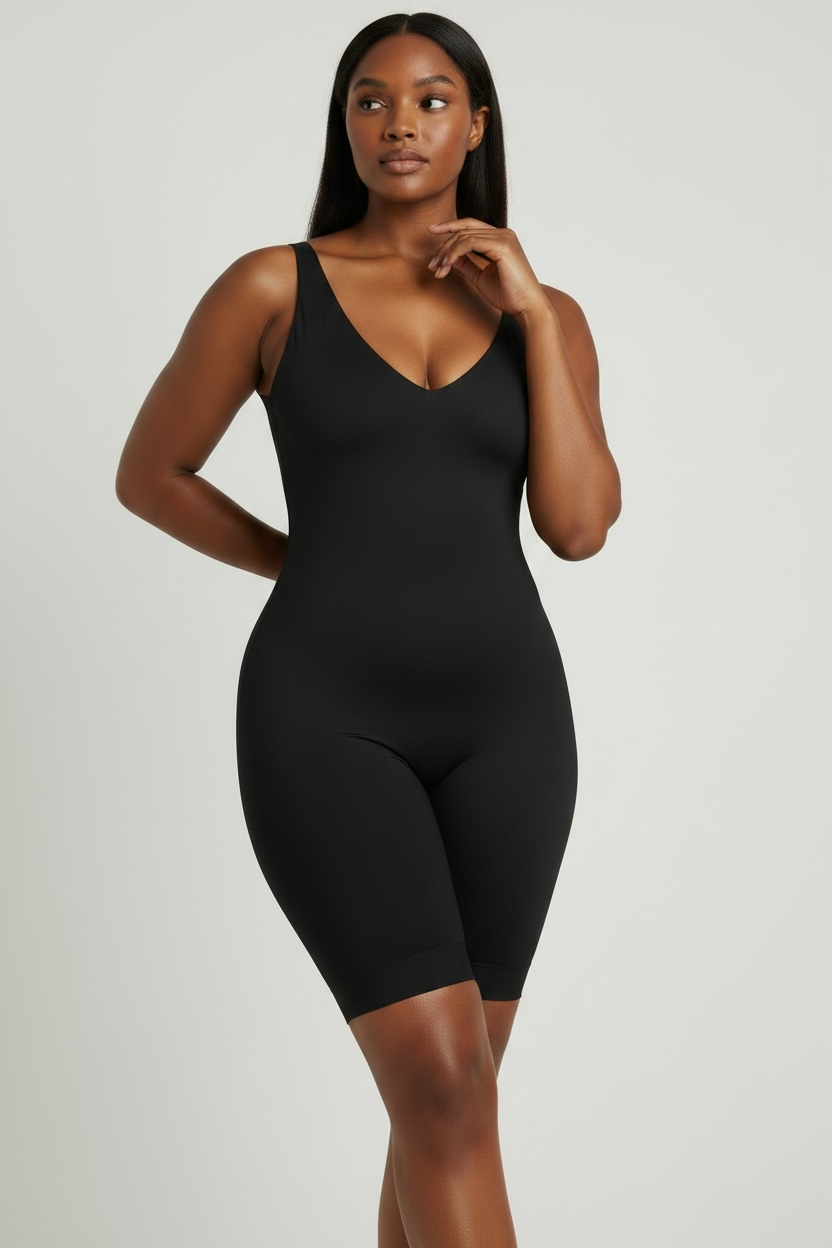 Black Rebel Curve™ Sculpting Bodysuit Short
