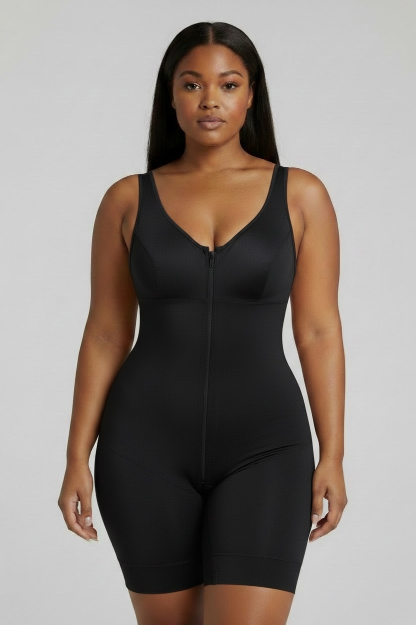 Rebel Curve™ Power Sculpt Bodysuit - Black