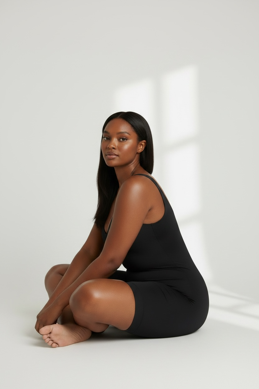 Black Rebel Curve™ Sculpting Bodysuit Short