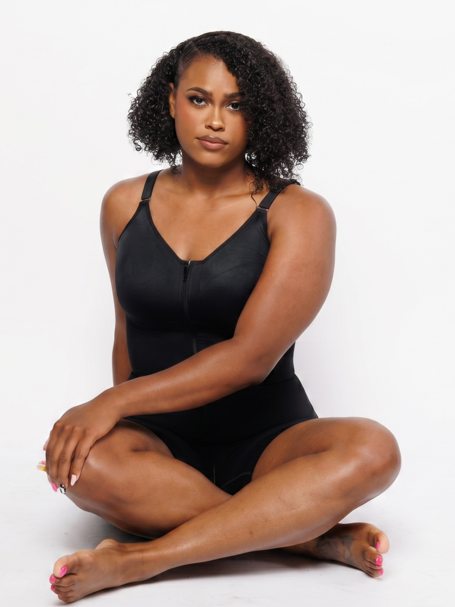 Rebel Curve™ Power Sculpt Bodysuit - Black