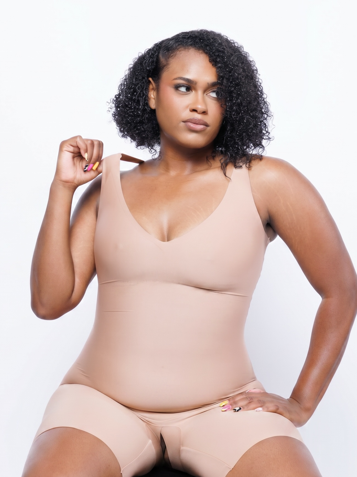 Nude Rebel Curve™ Sculpting Bodysuit Short