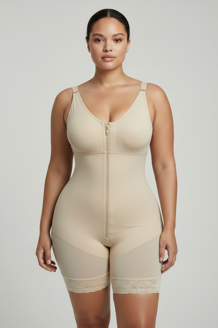 Rebel Curve™ Power Sculpt Bodysuit - Nude