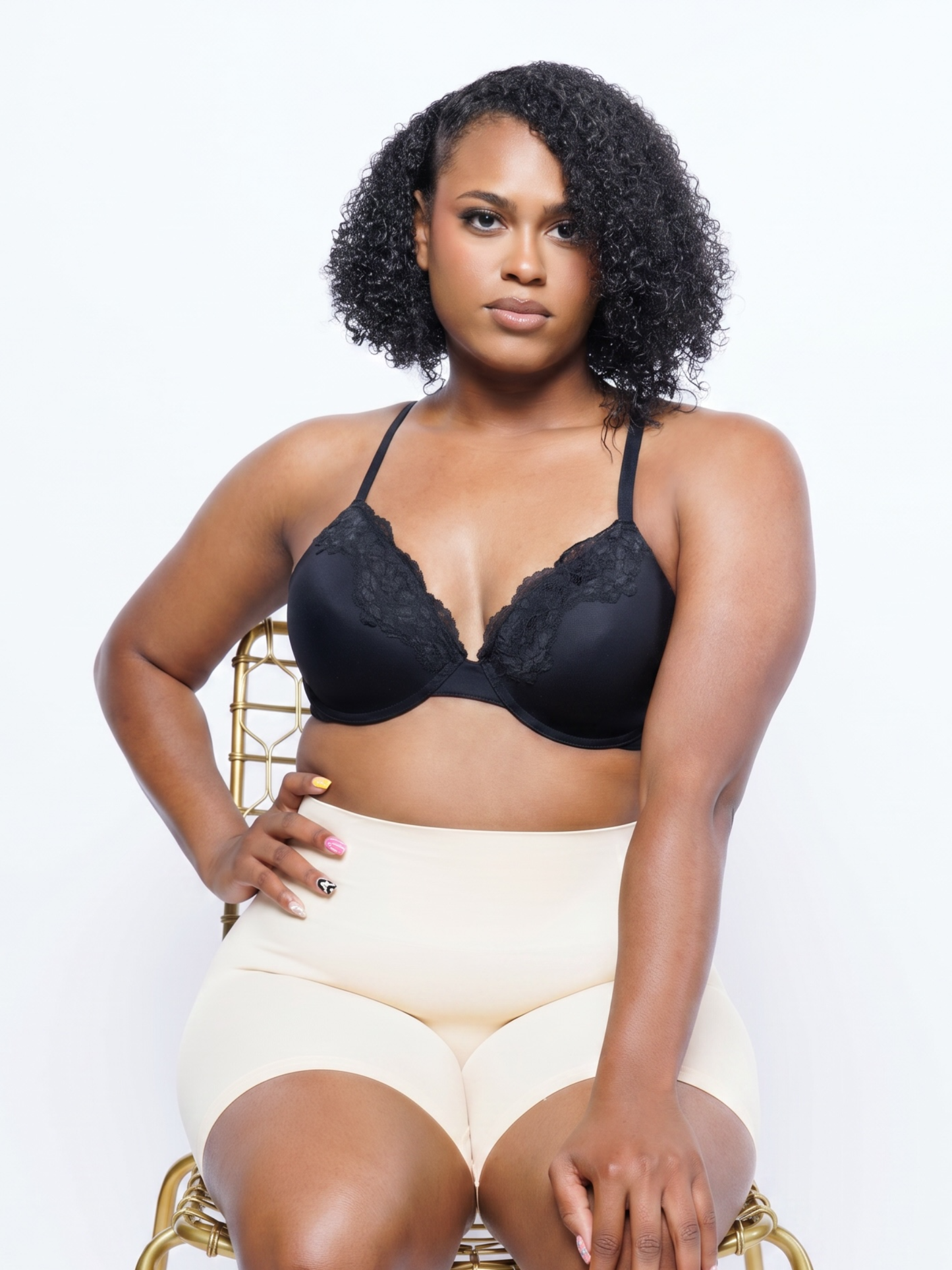 The Rebellious Bra - Black Beauty with Lace