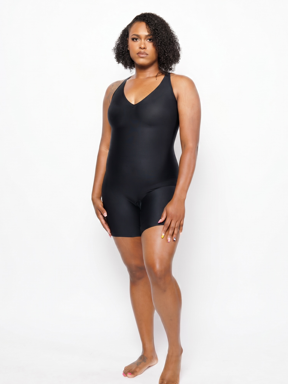 Black Rebel Curve™ Sculpting Bodysuit Short