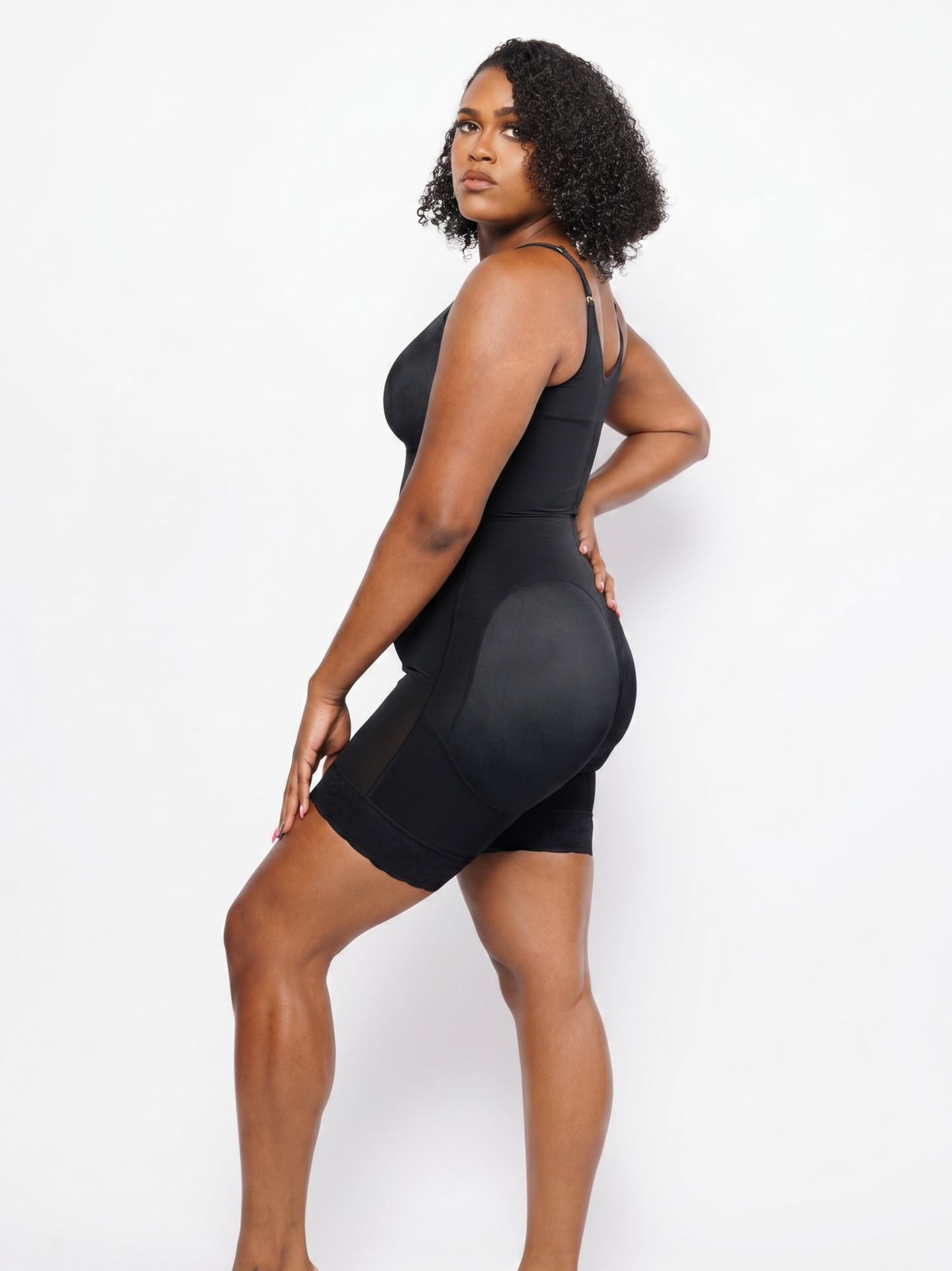 Rebel Curve™ Power Sculpt Bodysuit - Black