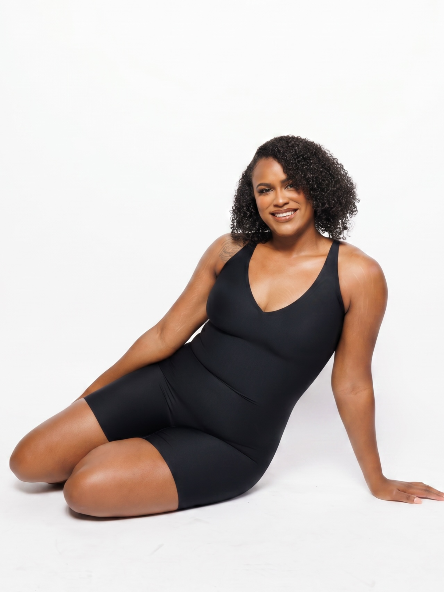 Black Rebel Curve™ Sculpting Bodysuit Short