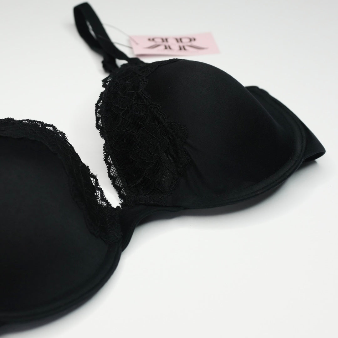 The Rebellious Bra - Black Beauty with Lace