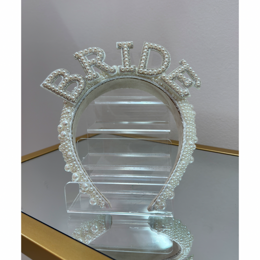 Beaded Bride Headband