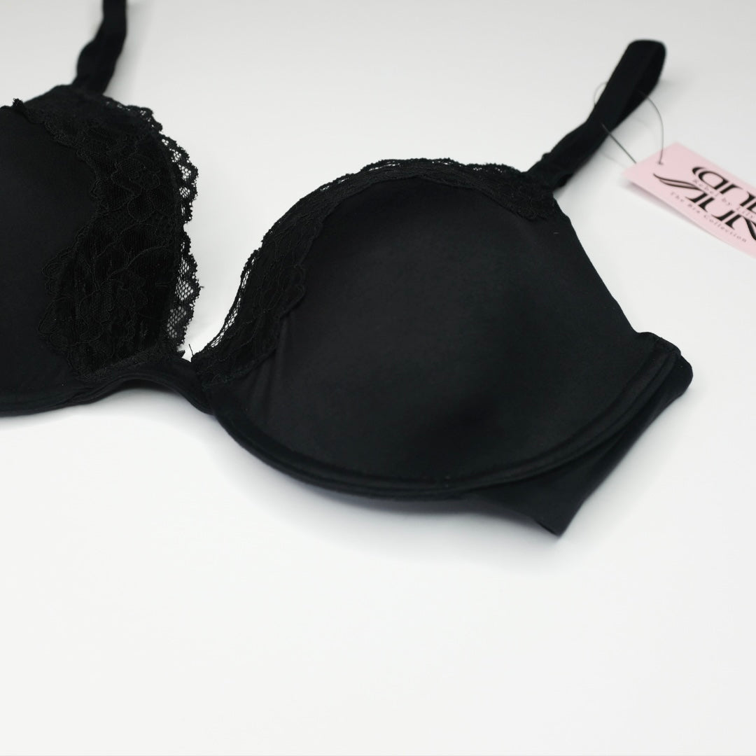 The Rebellious Bra - Black Beauty with Lace