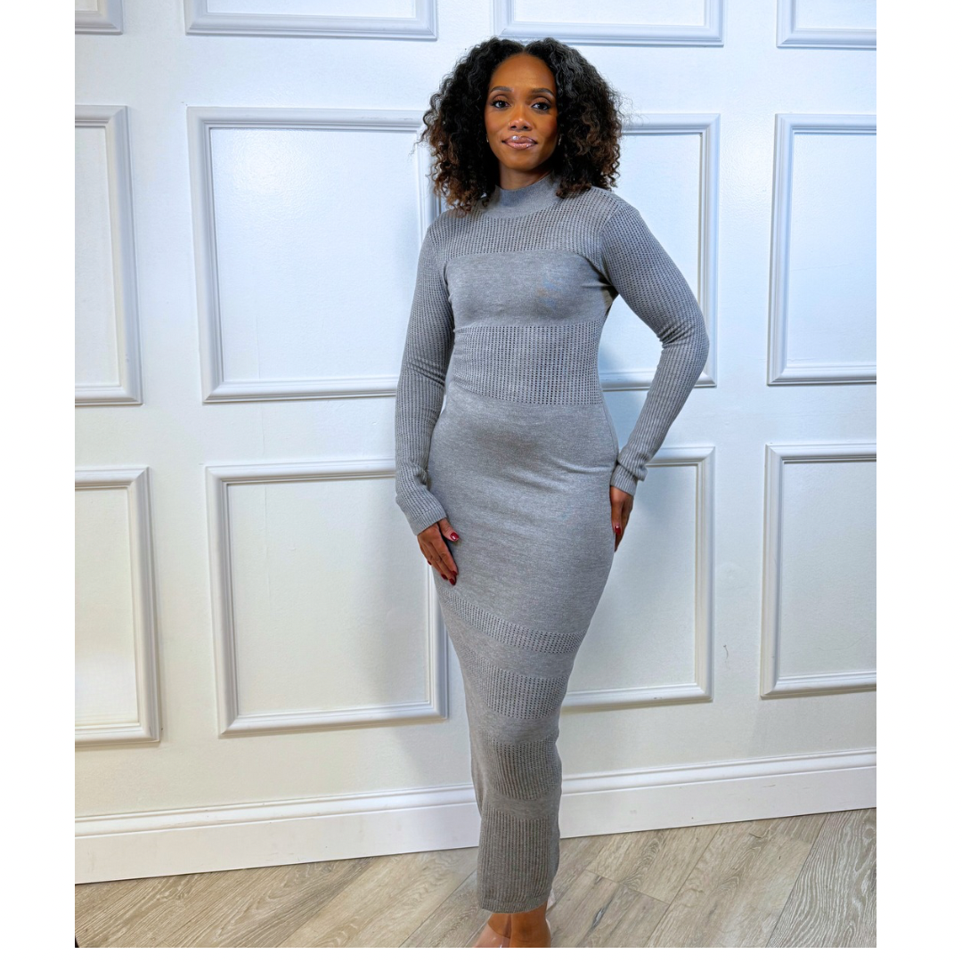 Cozy Contour Sweater Dress – Rebel by Lily B