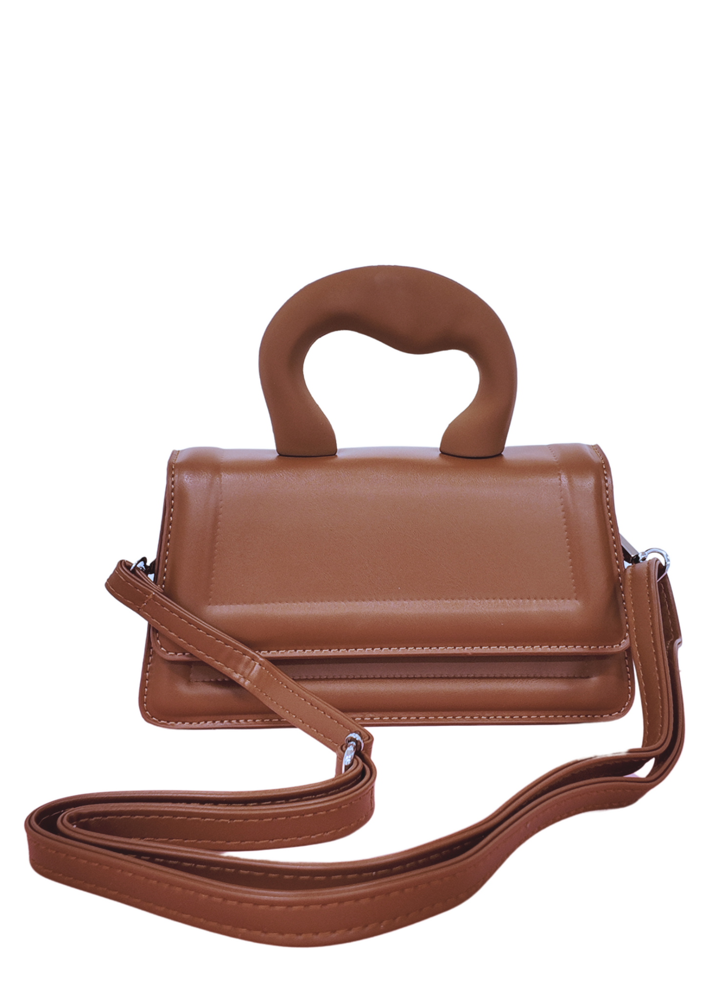 Cuba Nude Top Handle Bag