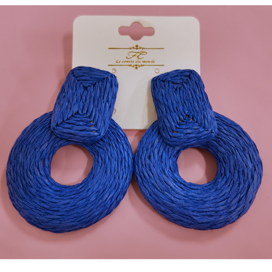 Resort Royal Blue Earrings